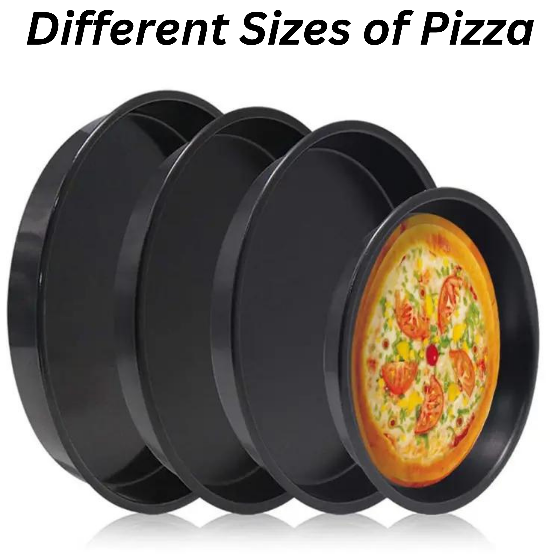 Different Sizes of Pizza